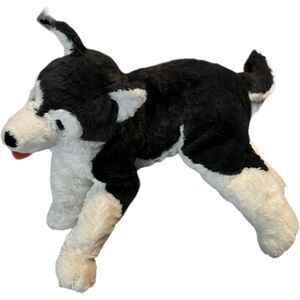 LARGE 26" PLUSH SIBERIAN HUSKY Realistic DOG SOFT STUFFED ANIMAL TOY IKEA Livlig
